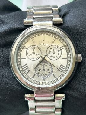 Vivani Silver Tone Women’s Quartz Watch